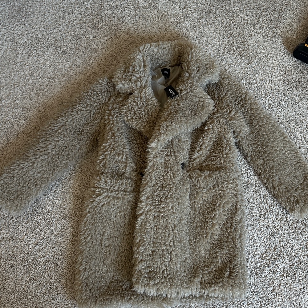 Brand new teddy jacket - NEVER WORN